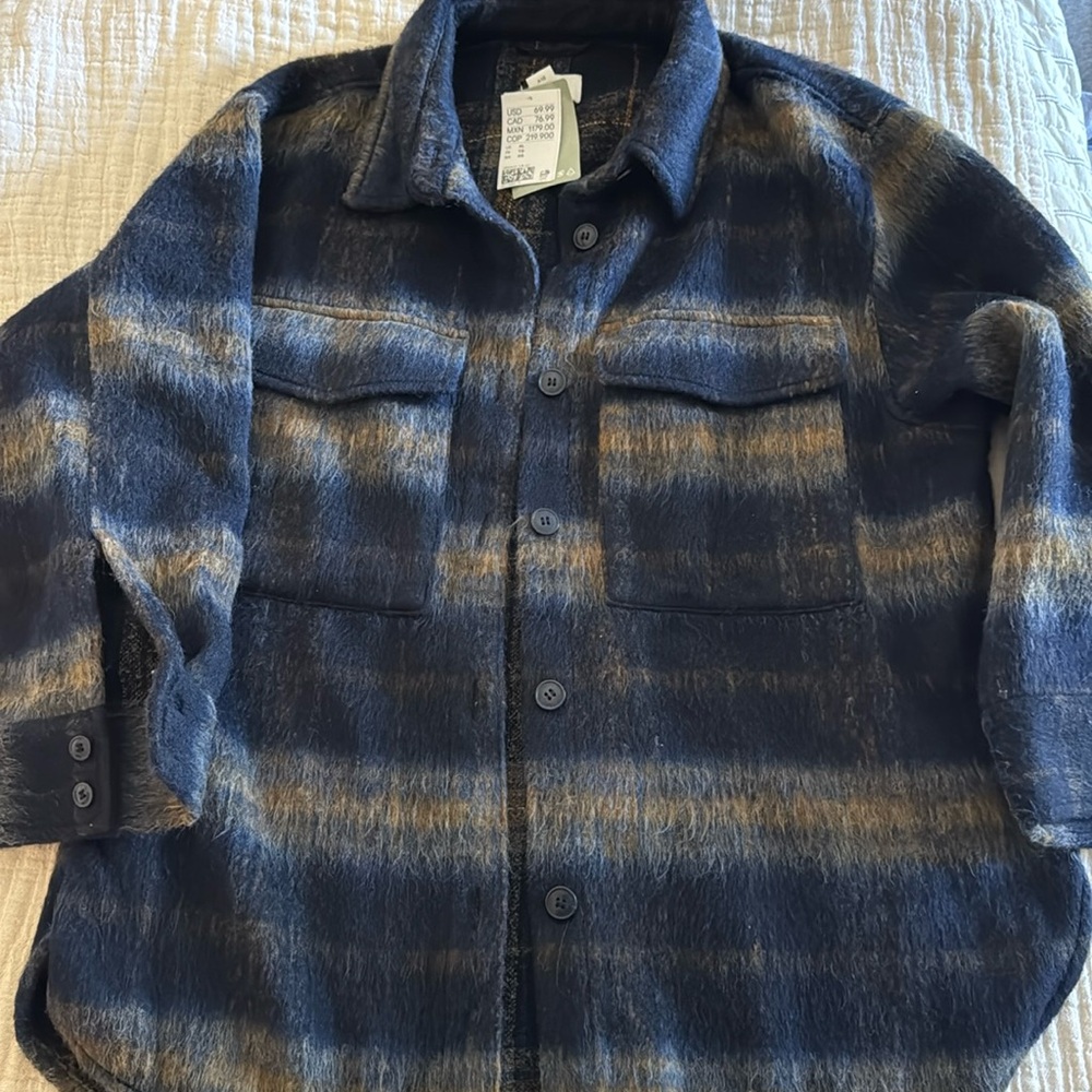 Plaid shacket